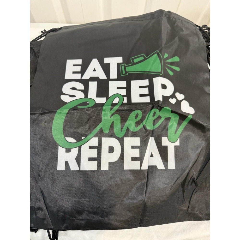 Cheerleading Drawstring Backpack Bulk School Sport Gym Bag Customizable New